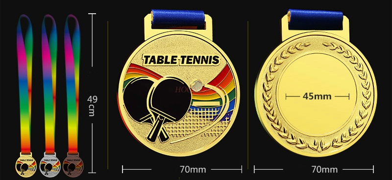 Table Tennis Championships - Medaglia Commemorativa 2021 per Calcio, Badminton