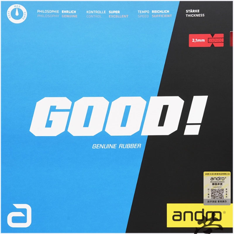 Table Tennis For Sale - Andro GOOD Gomma per Ping Pong