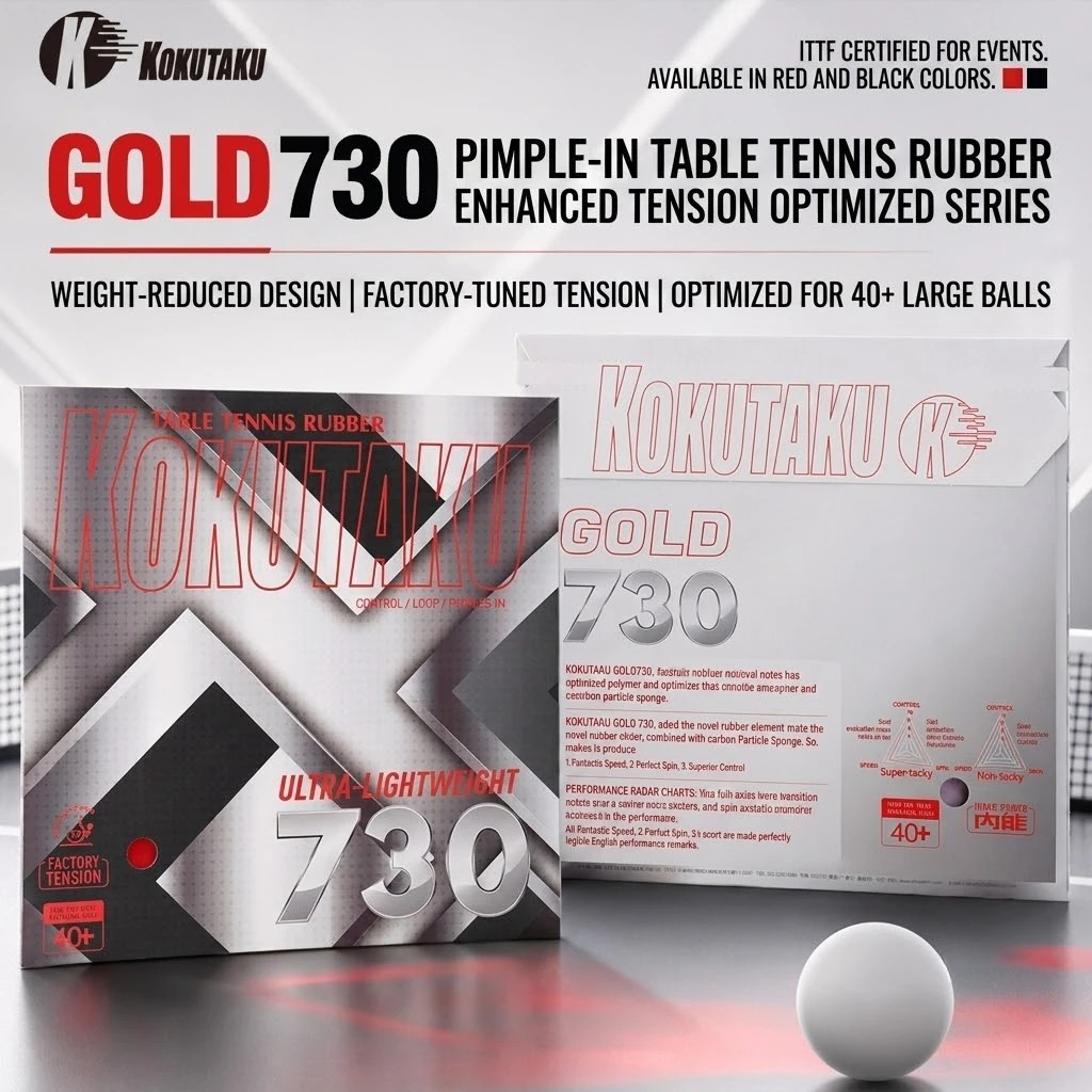 Table Tennis Film - Gomma per Racchetta da Ping Pong
