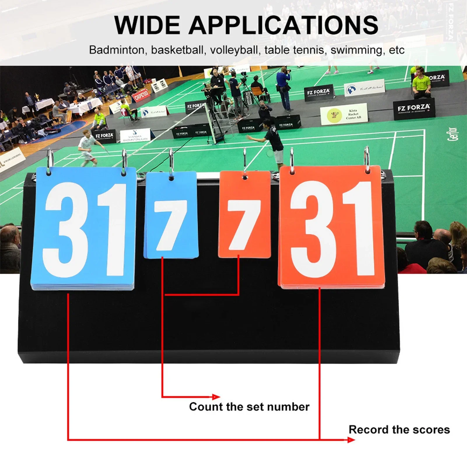 Table Tennis Score - Tabellone segnapunti per competizioni sportive a