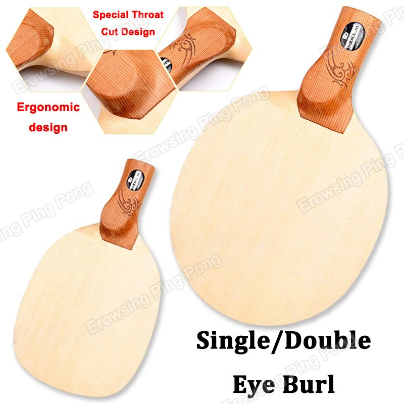 Table Tennis Japanese - Racchetta da Ping Pong in Legno