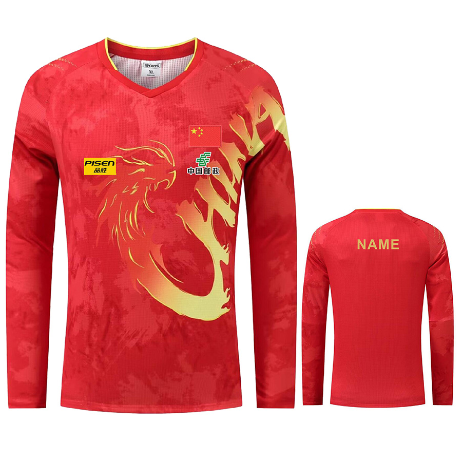 Table Tennis China - Logo con testo personalizzato CHINA Fan
