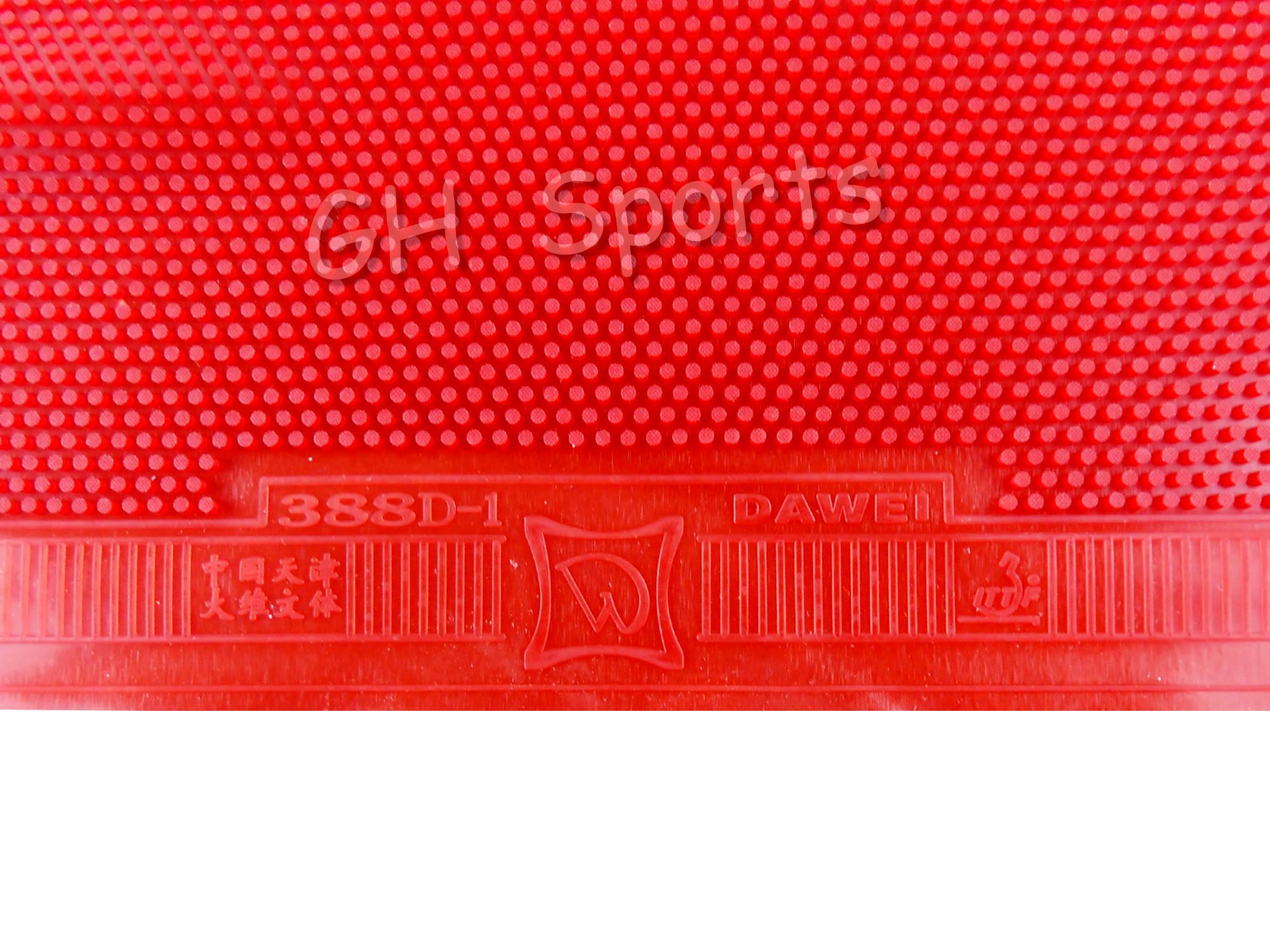 Table Tennis No 1 - Dawei 388D-1 Quattro Long Pips-Out Gomma