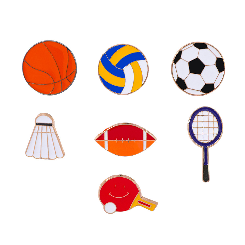 Table Tennis No 1 - Set di 1 Spilla in Lega