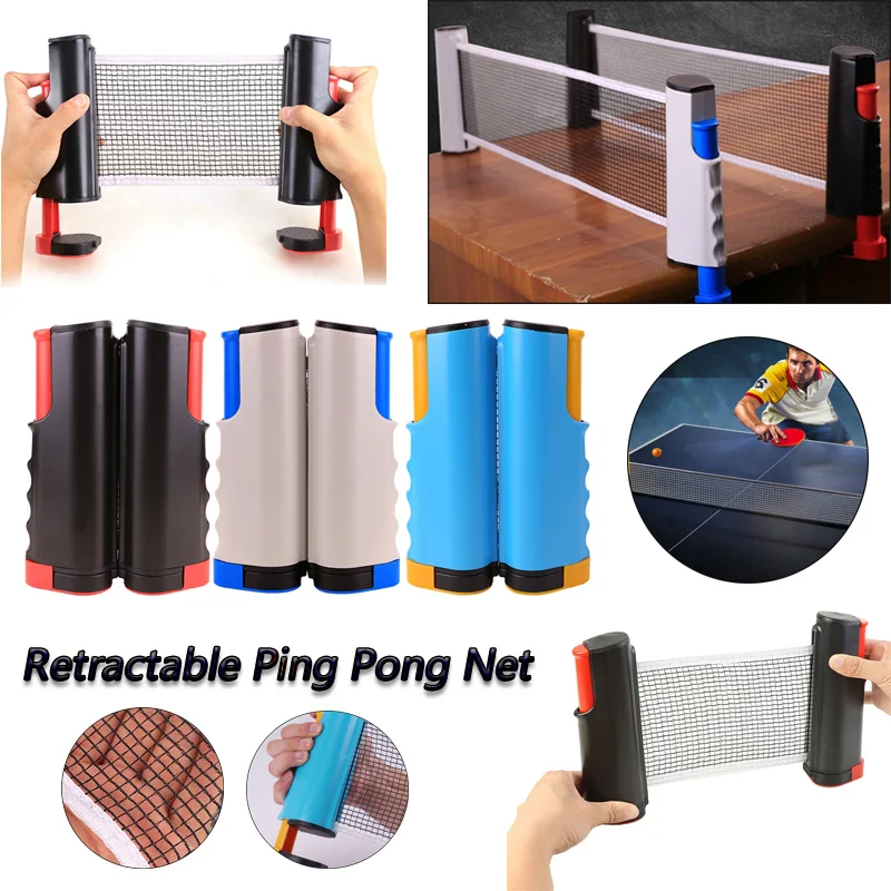 Table Tennis Pc - Rete da Ping Pong Retrattile Portatile