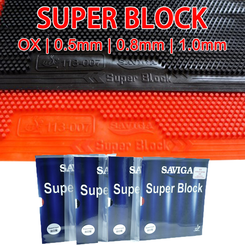 Table Tennis Score - SAVIGA SUPER BLOCK OX Punte lunghe