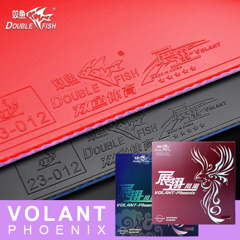 Table Tennis Film - DOPPIO PESCE Volant Phoenix Gomma da