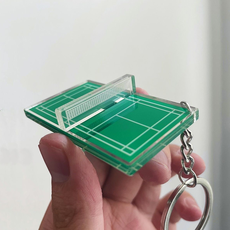 1 pz creativo portachiavi badm - Table Tennis Pc recensione e prezzo