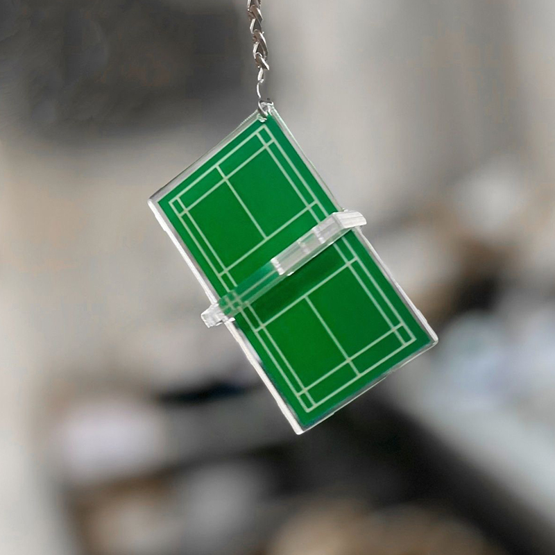 1 pz creativo portachiavi badm - Table Tennis Pc recensione e prezzo