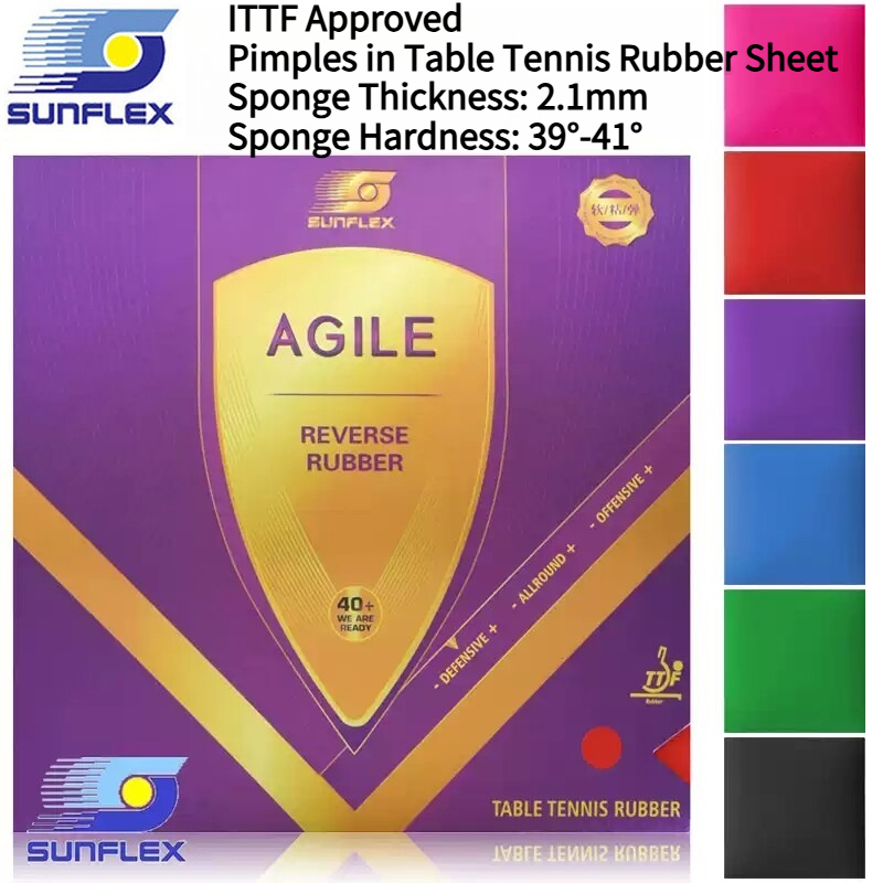 SUNFLEX AGILE Gomma per Ping P - Table Tennis Film recensione e prezzo