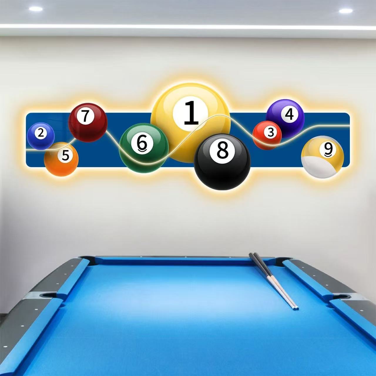 Quadro Decorativo Luminoso a L - Table Tennis No 1 recensione e prezzo
