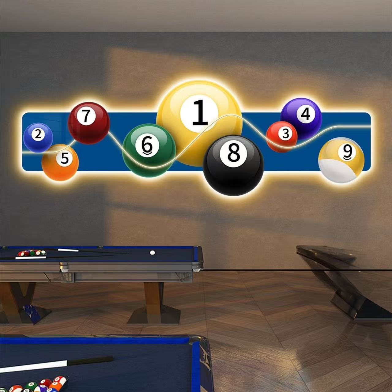 Quadro Decorativo Luminoso a L - Table Tennis No 1 recensione e prezzo