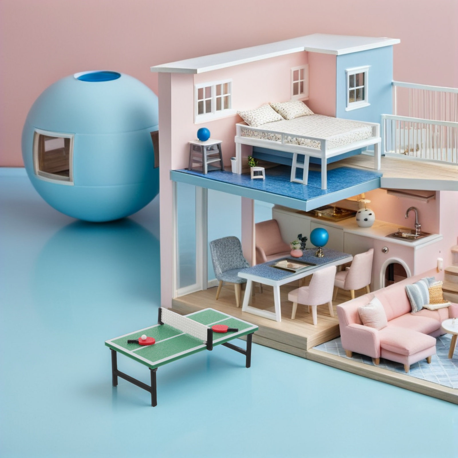 1 Set di Ping Pong in Miniatur - Table Tennis No 1 recensione e prezzo