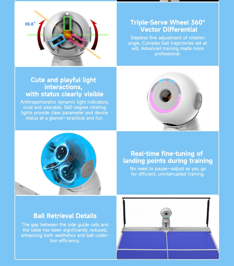 Robot da Ping Pong Elettrico I - Table Tennis Machine recensione e prezzo